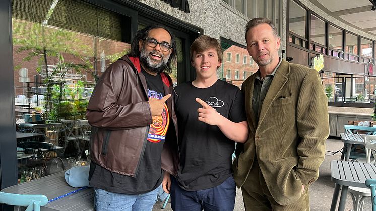 Gaggan Anand, William Wiland og Andreas Viestad 