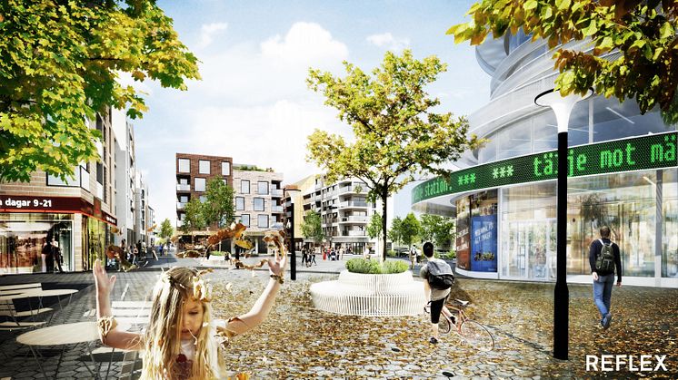 Nykvarns nya centrum - pusslet läggs
