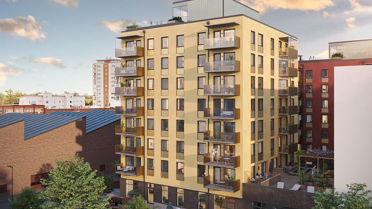 Riksbyggen säljstartar sina första bostäder i Kopparlunden i Västerås