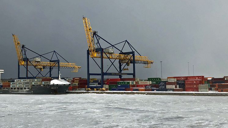 Gävle containerterminal, ostkustens största, ska fördubblas för att möta efterfrågan