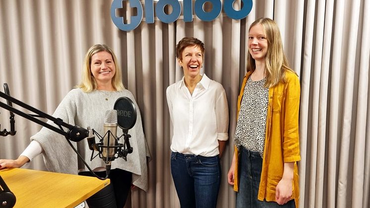 Fr v Helena Hvitfeldt, Jenny Mörnberg och Hillevi Andersson