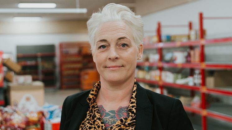 Butikschef Ida-Lina Frisell Aasland