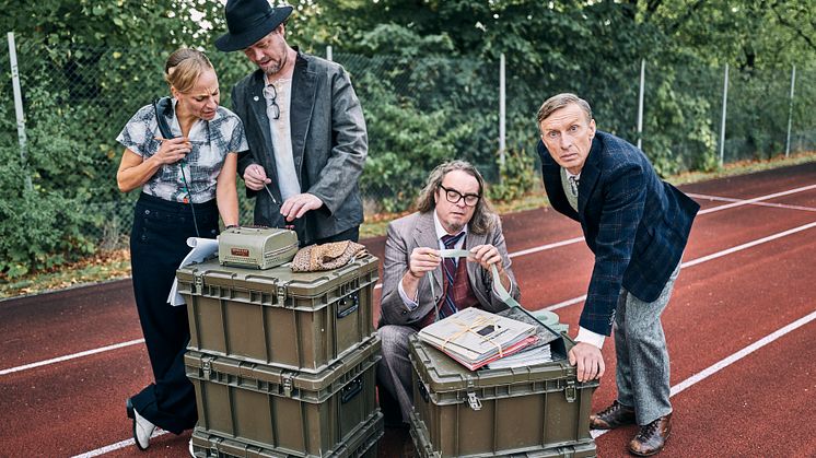 Das Theaterprojekt „Alan – Mensch Maschine“; Bildrechte/ Image rights: Severin Vogel, Horizont e.V.