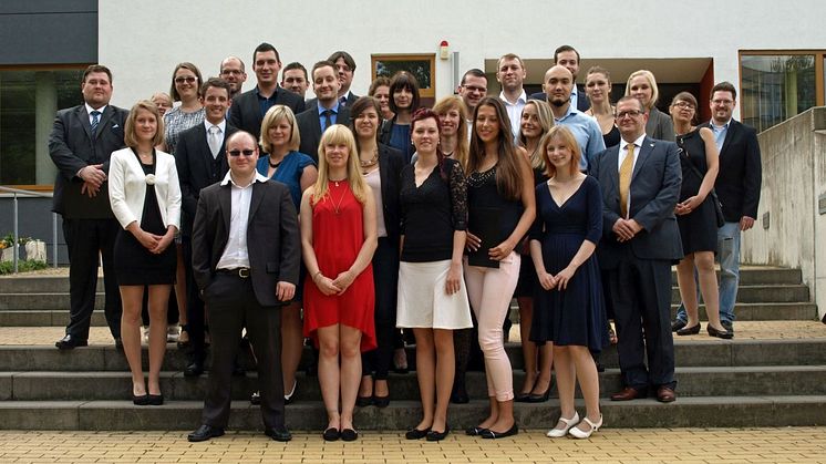 Abschlussjahrgang 2016 der Hotelfachschule Leipzig