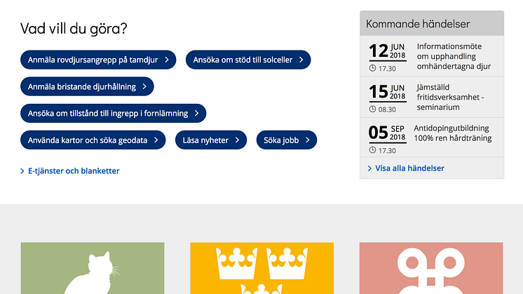 lansstyrelsen.se anpassar webbplatsen efter besökarnas geografiska position