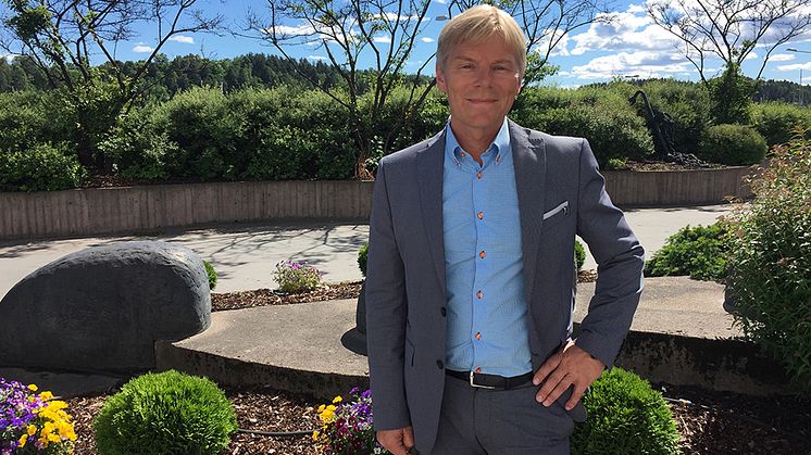 Banksjef Robert Berg har store forventninger til samarbeidet med Aker Yachts