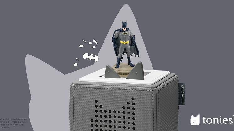 tonies announces partnership with Warner Bros. Discovery Global Consumer Products and DC: Batman will be available for Tonieboxes in summer 2023