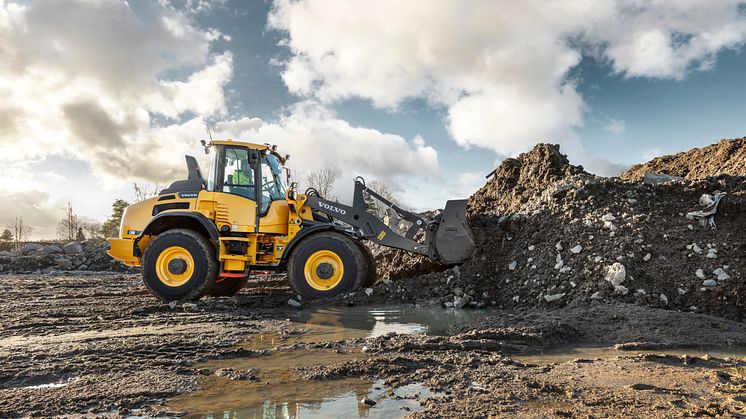 Volvo L50H i arbete