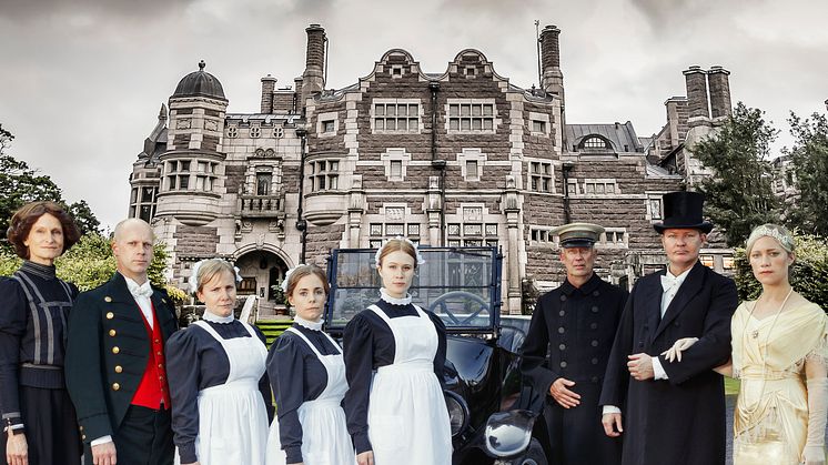"Dräkter från Downton" är 2017 års stora utställning på Tjolöholms Slott