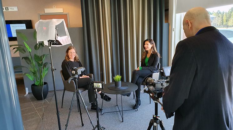 Karin Gebing och Byggsandra_hög