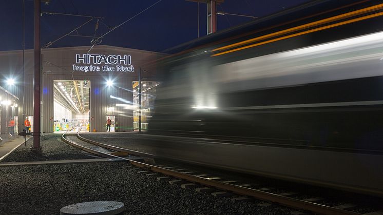 Hitachi Rail to receive 100% renewable electricity from ScottishPower