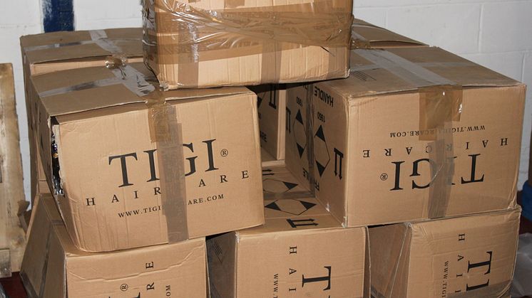 NW 03 14  hair care boxes containing illegal tobacco 1
