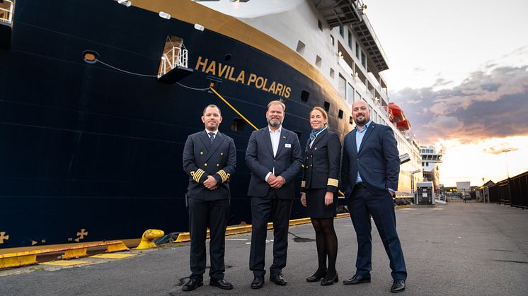 Før Havila Polaris sin jomfrutur