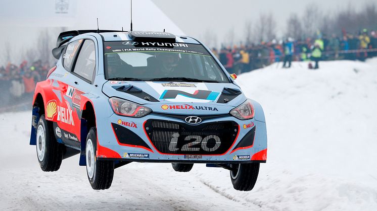 Hyundai presenterar laguppställningen inför Rally Sweden