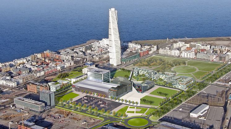 Ny stadsdel i Malmös Västra Hamnen, 2018