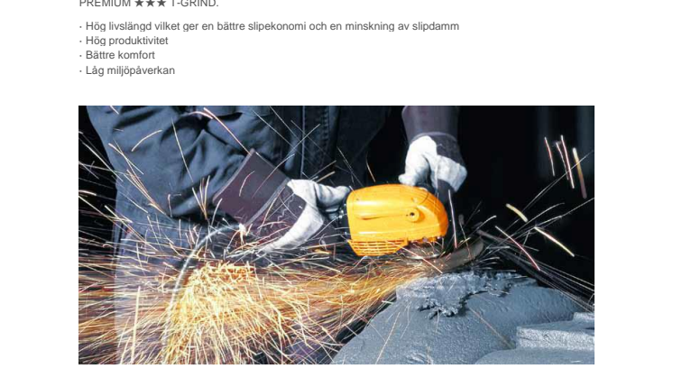PREMIUM ★★★ T-GRIND navrondell utvecklad för luftdrivna turbinmaskiner