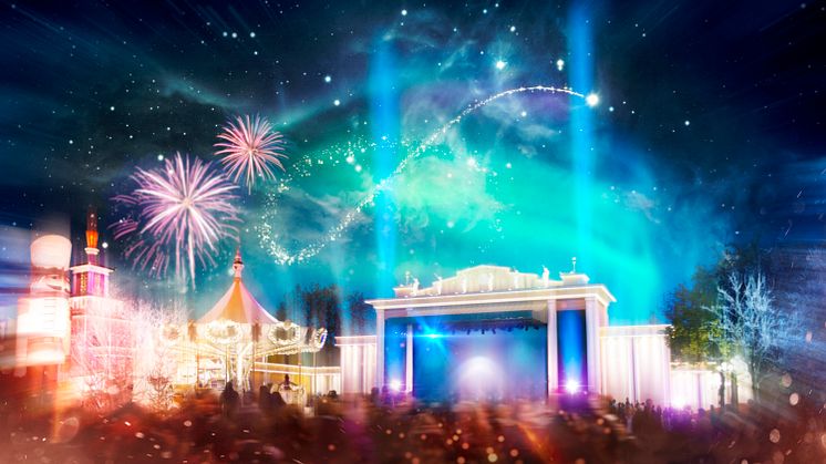 Årets nyhet ljusshowen – En vinterdröm