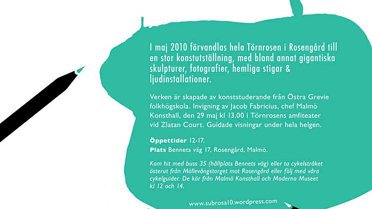 Sub Rosa – en offentlig konstoas i Rosengård