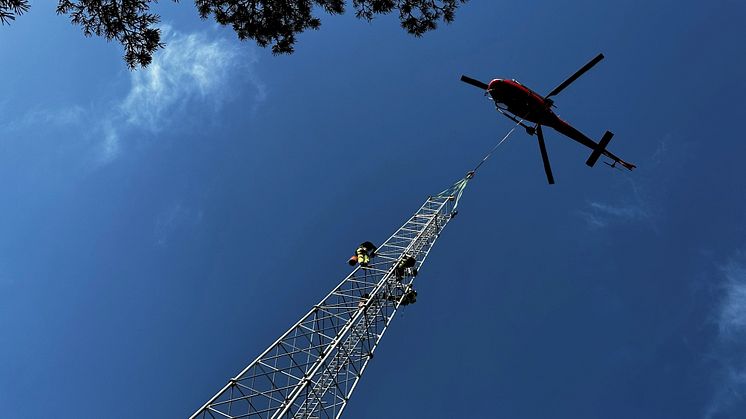 Storbrändön samhällsmast