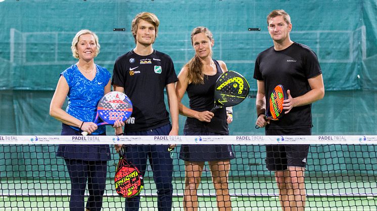 Padelfebern har nått Skellefteå