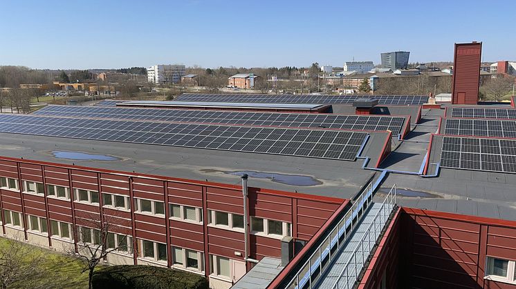 Ny storsatsning på solceller vid Campus Valla i Linköping