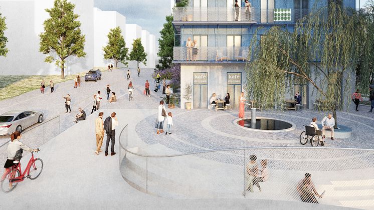 Willhem planerar för ca 65 lägenheter i centrala Jönköping - i ett kvarter anpassat för den moderna människan, med stort fokus på mobila lösningar och urban frihet.