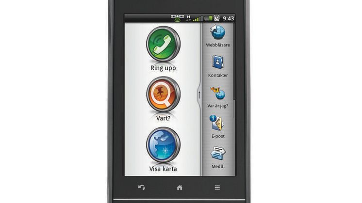 Garmin-Asus presenterar nya Android nüvifone A10 smartphone med Garmin navigation