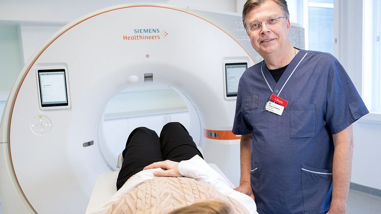 Tomas Jernberg, röntgen av patient