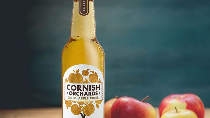 Prisbelönad brittisk cider lanseras i Sverige – Cornish Orchards Gold Apple Cider
