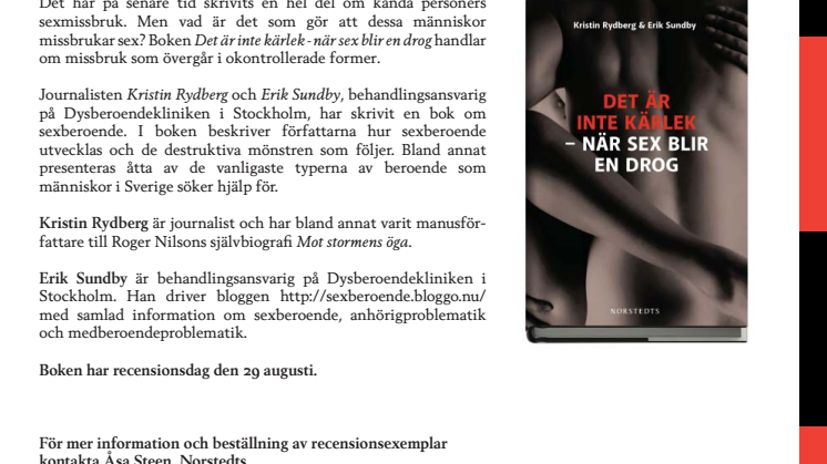 Det är inte kärlek - när sex blir en drog