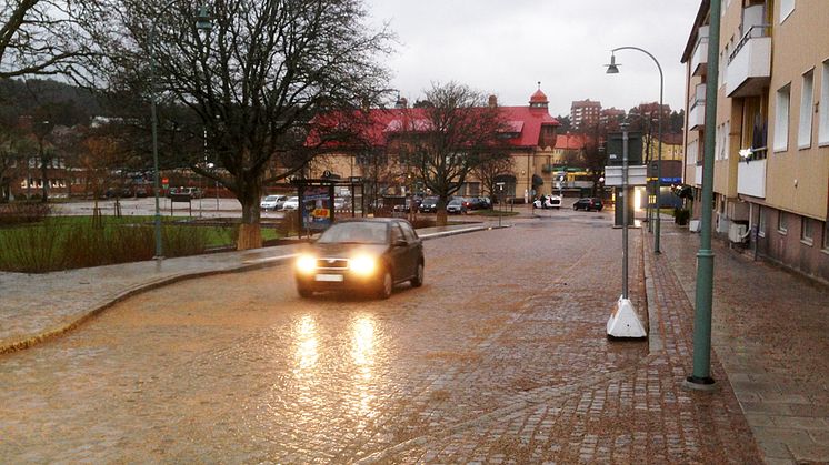 Trafiken släpps på igen vid järnvägsstationen 