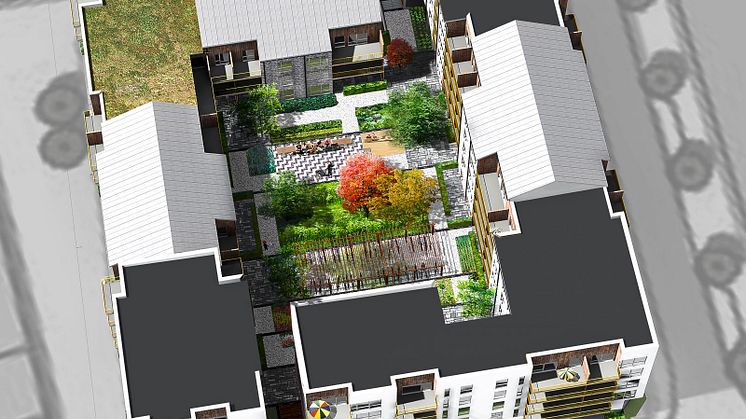 Markförsäljning för fler bostadsrätter i Hyllie