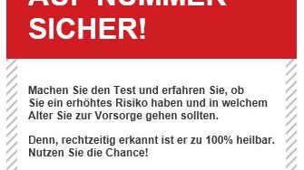 Schnell-Check-Darmkrebs. Neuer Online-Test zeigt Risiko in zwei Minuten
