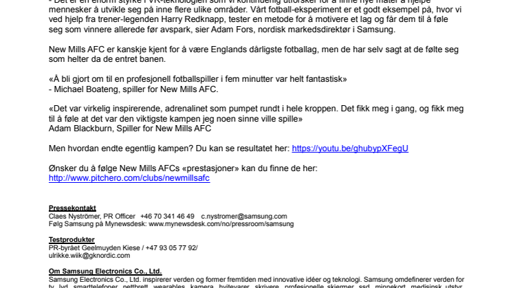 Harry Redknapp trener Englands dårligste lag ved hjelp av kunstig virkelighet (VR)