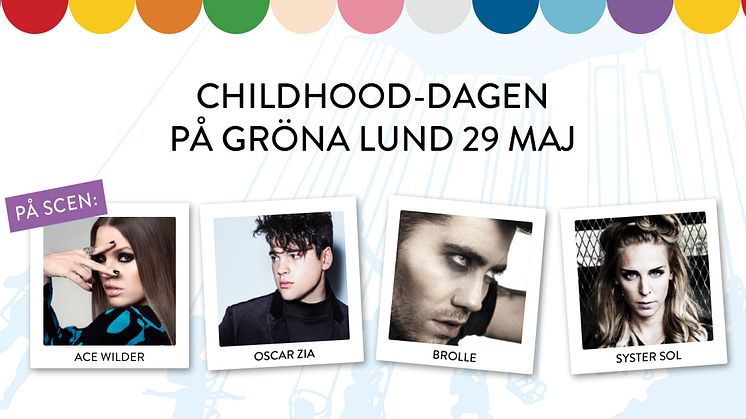 H.M Drottning Silvia firar Childhood-dagen på Gröna Lund
