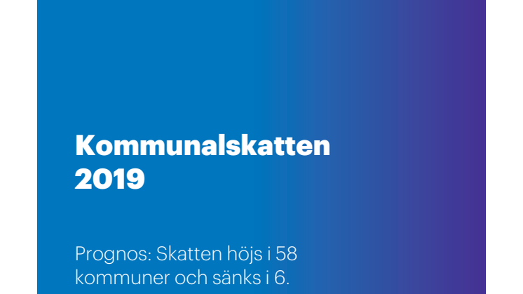 Kommunalskatten 2019