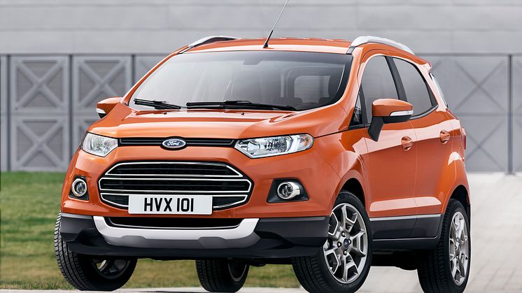 Ford esittelee täydellisen Tourneo-perheen ja täysin uuden EcoSport-katumaasturin Genevessä 