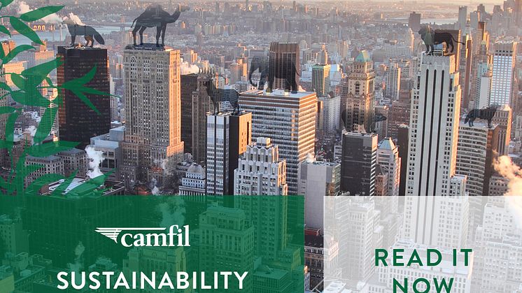 The published Sustainability Report theme highlights the sustainability efforts in 2021 across the world where Camfil works. The theme represents the company journey and efforts to achieve sustainable results.