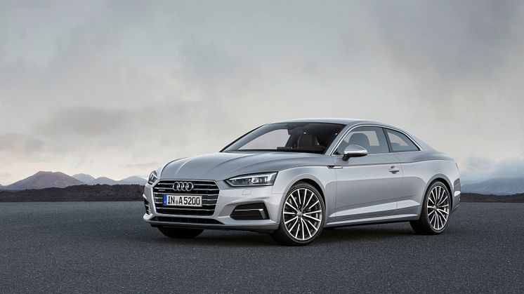 Sportslig elegance – den nye Audi A5 og S5 Coupé 