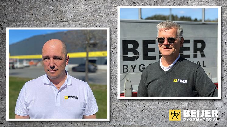 Från vänster i bild, Sead Behram och Håkan Erlandsson