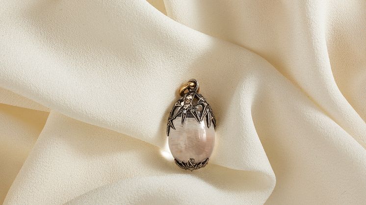 Fabergé Winter Egg pendant by Alma Pihl