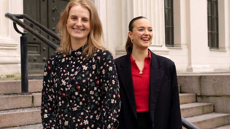 Fra venstre: Marte Brunelius og Julianne Fjær Foto: Helene Jelsø Spanthus 