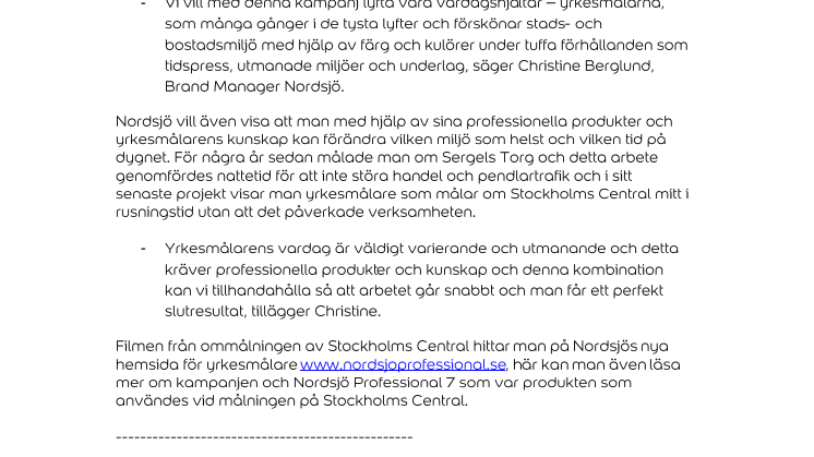 Våra vardagshjältar – yrkesmålarna!
