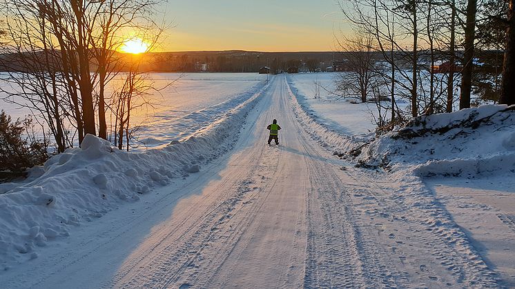 Det finns cirka 80 enskilda vägar idag i Piteå kommun som endast har kommunalt bidrag. Foto: Marie Öqvist