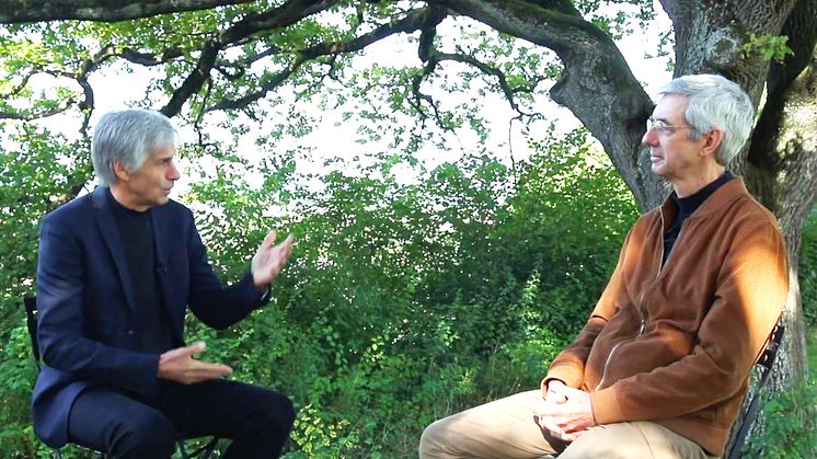 Videoeihe ‹Die Welt gestalten› mit Gerald Häfner und João Torunsky (Foto: goetheanum.tv)
