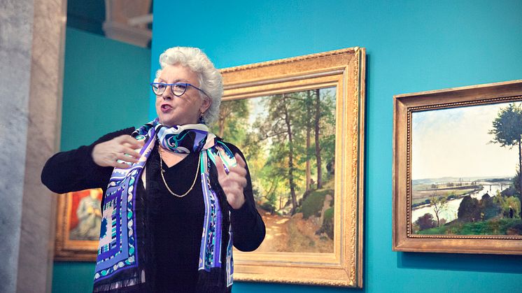 Margareta Gynning, 1:e intendent, pedagog och forskare vid Nationalmuseum. Foto: Sofie Gynning. 