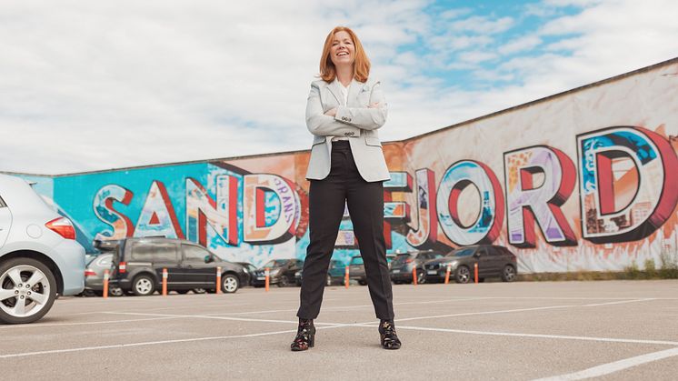 Kristine Stiansen Neset, leder for det nyeetablerte Sandefjorkontoret