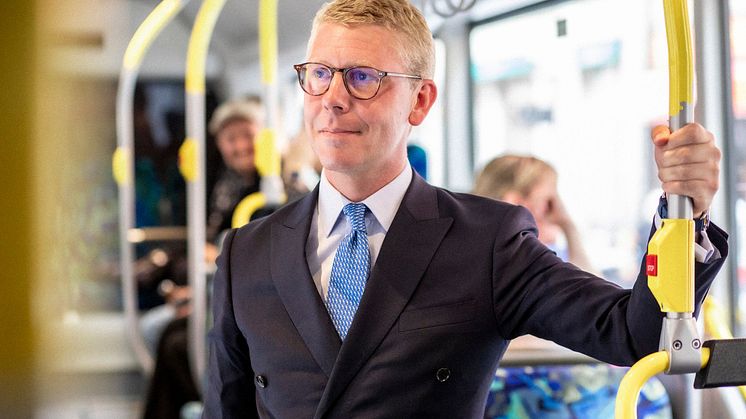 Kristoffer Tamsons (M), trafikregionråd och ordförande för SL.
