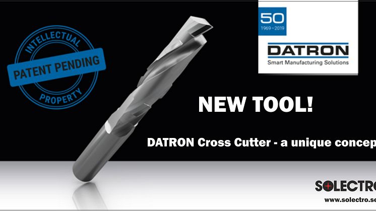 DATRONs nya fräsverktyg: Cross Cutter 