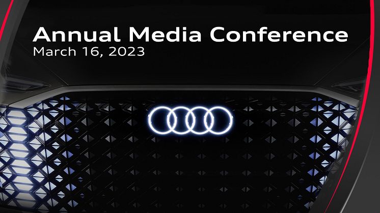 Live streaming af Audis årlige mediekonference